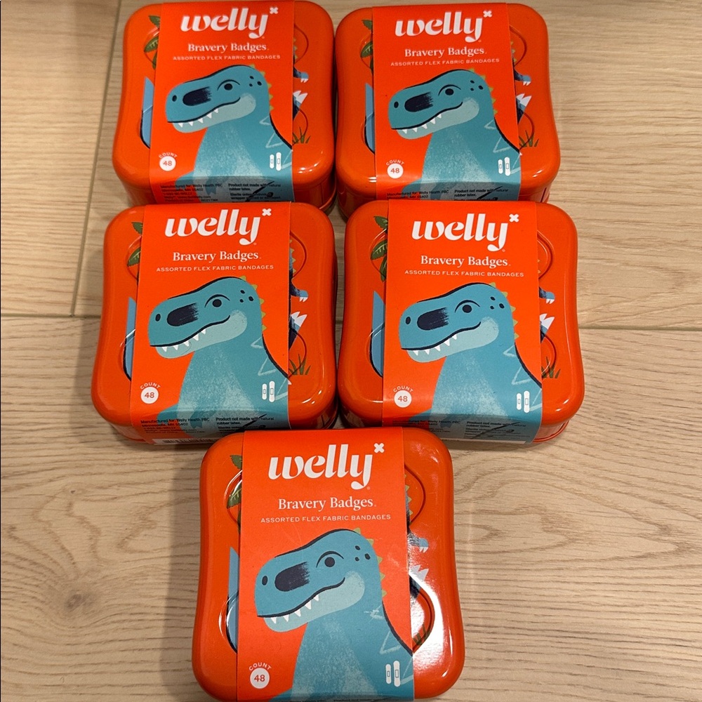 New Welly Bravery Badges with Dinosaur Design